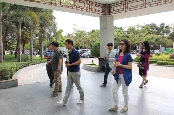 中国国际旅行社总社来三亚市中医院考察中医药健康旅游产品
